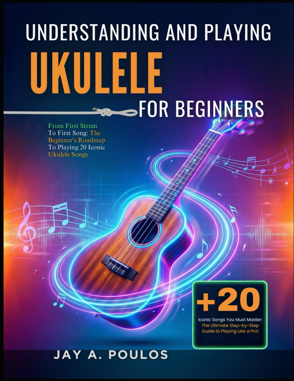 UNDERSTANDING AND PLAYING UKULELE FOR BEGINNERS: From First Strum To First Song: The Beginner's Roadmap To Playing 20 Iconic Ukulele Songs