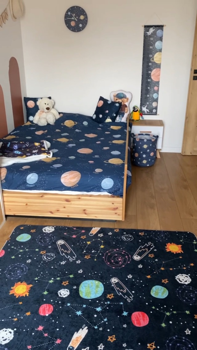 Tappeto Pieghevole Per Bambini 150x150 Cm - Antiscivolo, Lavabile, Animal Design, OEKO-TEX - Foto 8