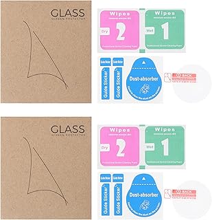 PartyKindom 4 Pçs Filme Temperado Protetor De Tela De Relógio De Vidro Temperado Protetor De Tela De Relógio Filme Protetor De Tela De Relógio Vidro Branco Capa De Relógio