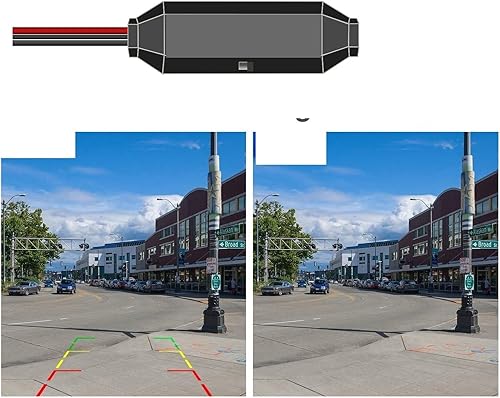 Miniatura 6 de HD 1280x720p Cámara de visión trasera dorada cámara de marcha atrás compatible con Opel Zafira Insignia Haydo MPE M1 Astra compatible con Fiat Doblo