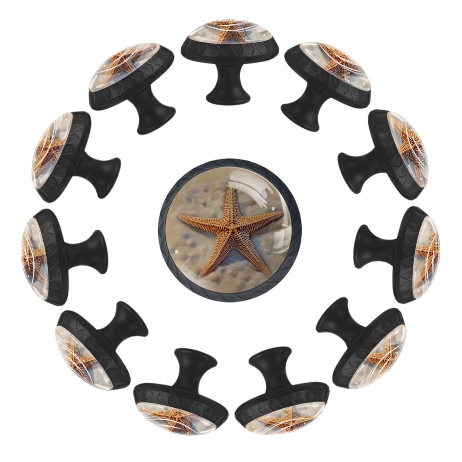 Bouton de tiroir pour rénover meuble usé lot de 12 cristal