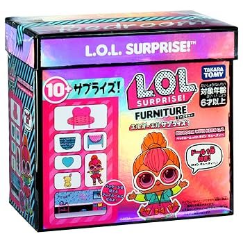 キミヅキアスLOLサプライズ★furniture 家具2個セット Amazon.com: L.O.L. Surprise! Furniture Bedroom with Neon Cue