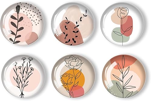 Miniatura 26 de 12 imanes de cristal para nevera, decoración de imanes de nevera de pájaro para manualidades, imanes de nevera fuertes para cocina, escuela