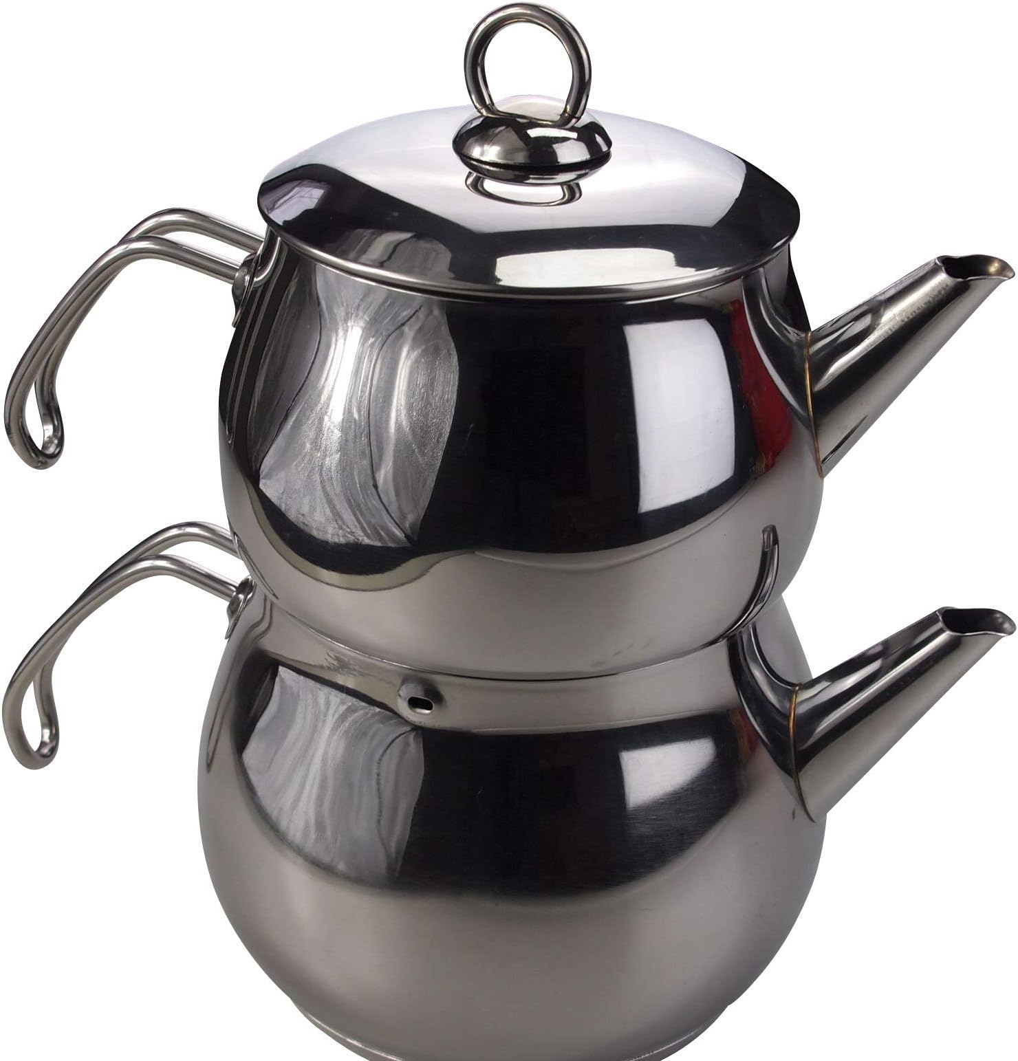 'Ossa โ Turkish Teapot Set Family โ Aile Boyu Caydanlik Seti (2 Piece)