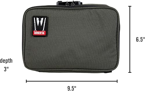 Miniatura 10 de DIME BAGS Estuche con cierre y sellado de olores, cápsula protectora de viaje para vidrio y equipo, forrada de carbono para protección contra