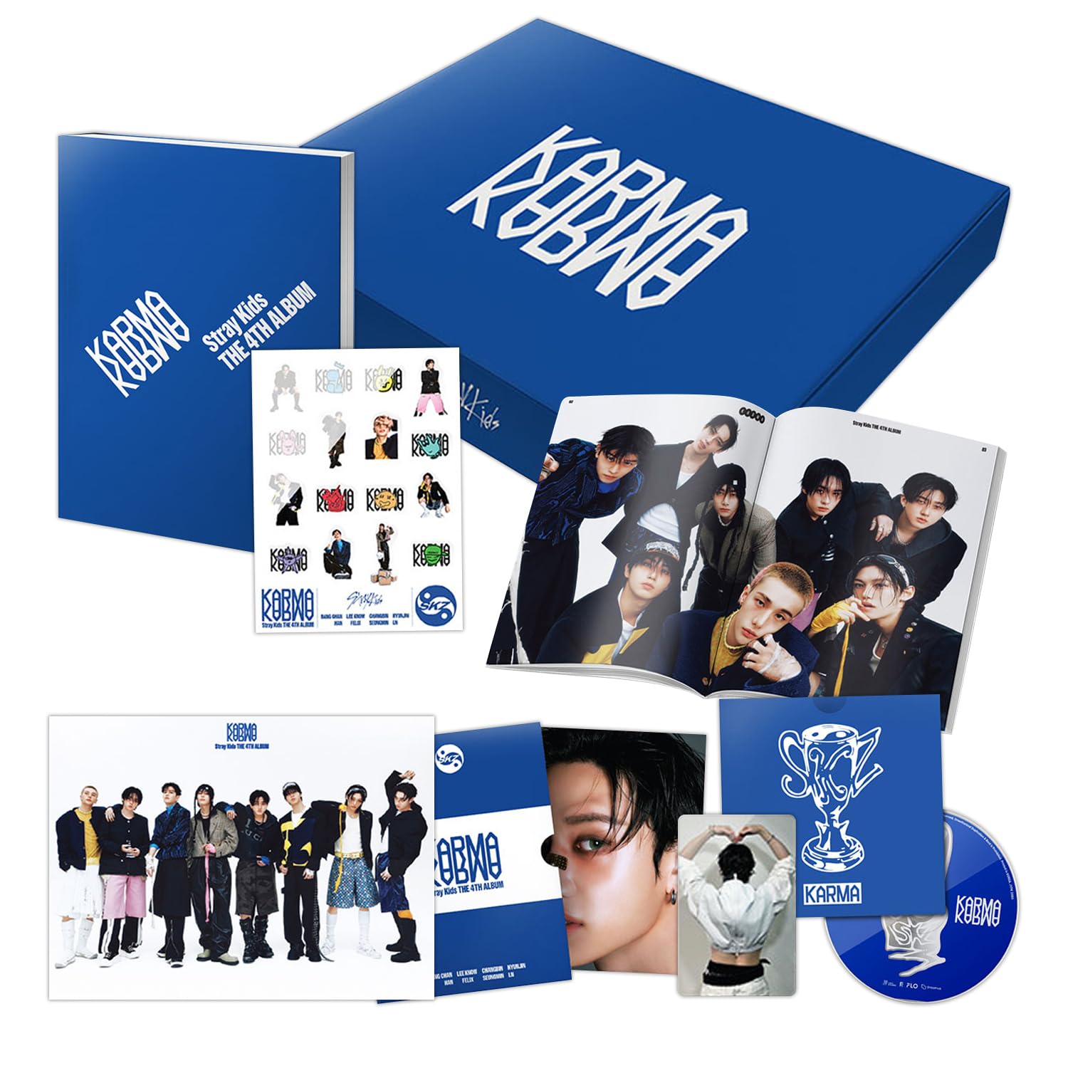 Stray-Kids - The 4th Album [KARMA] (CEREMONY Ver.) Outbox +