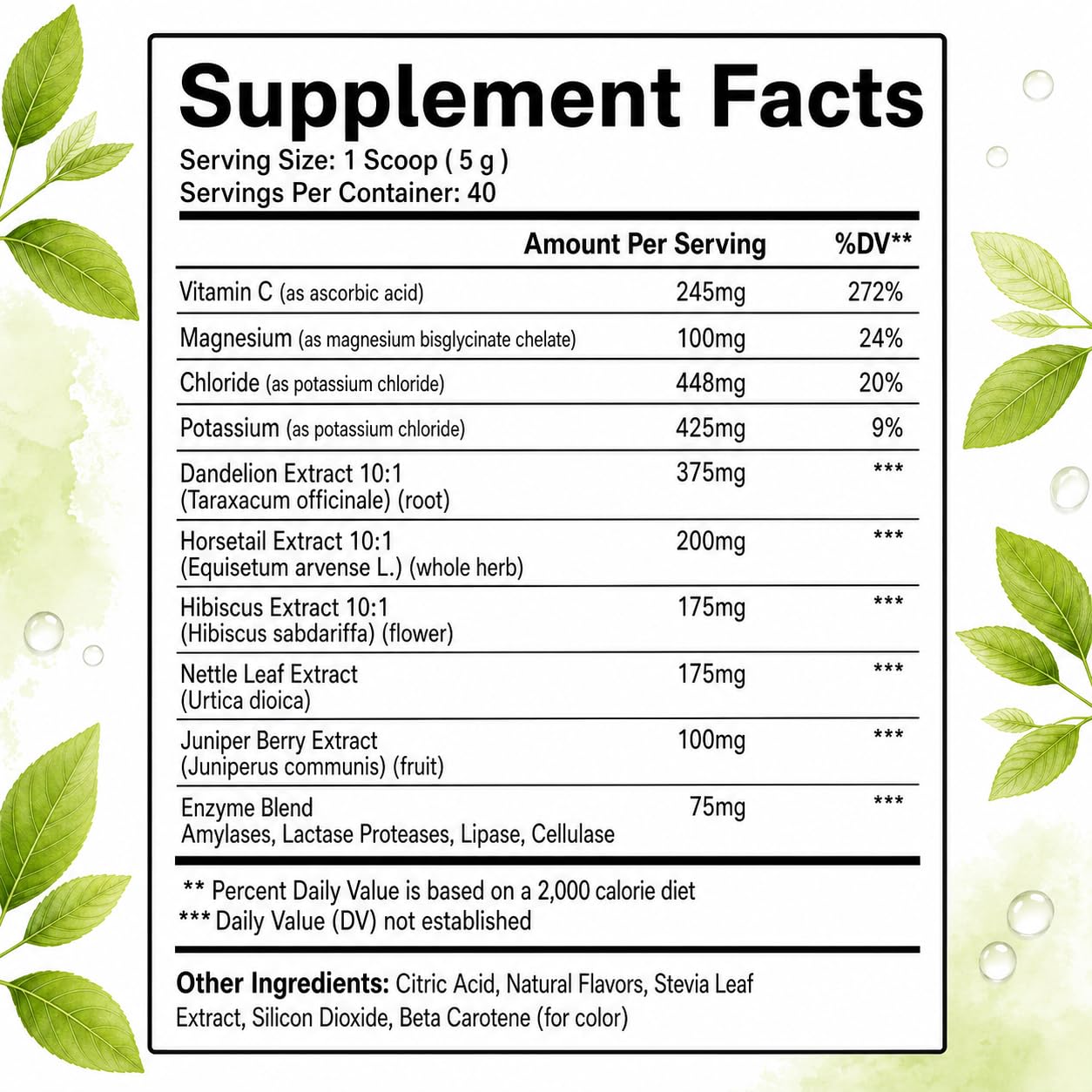 Debloat Powder, Daily Digestion & Debloating Support, Gut Balance & Water Retention Relief for Men & Women, Peach Mango Flavor, 200g / 7.05oz — Amazon image 4