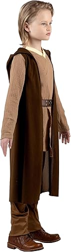 Miniatura 3 de STAR WARS Obi-Wan Kenobi Disfraz juvenil  Túnica y pantalones, capa desmontable con diseño impreso y cinturón impreso