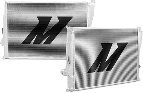 Mishimoto MMRAD-E46-01 Radiador de aluminio de alto rendimiento compatible con BMW E46 Serie 3 1999-2006