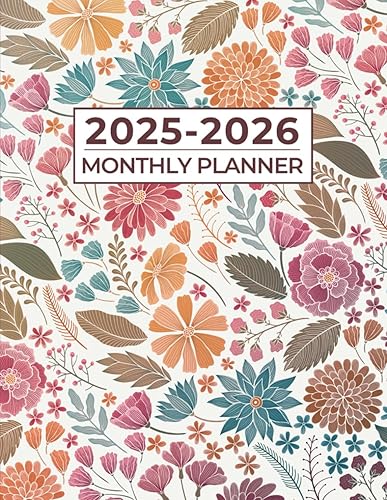 2025-2026 Monthly Planner: Two Year (January 2025 through December 2026) with Holidays and Inspirational Quotes