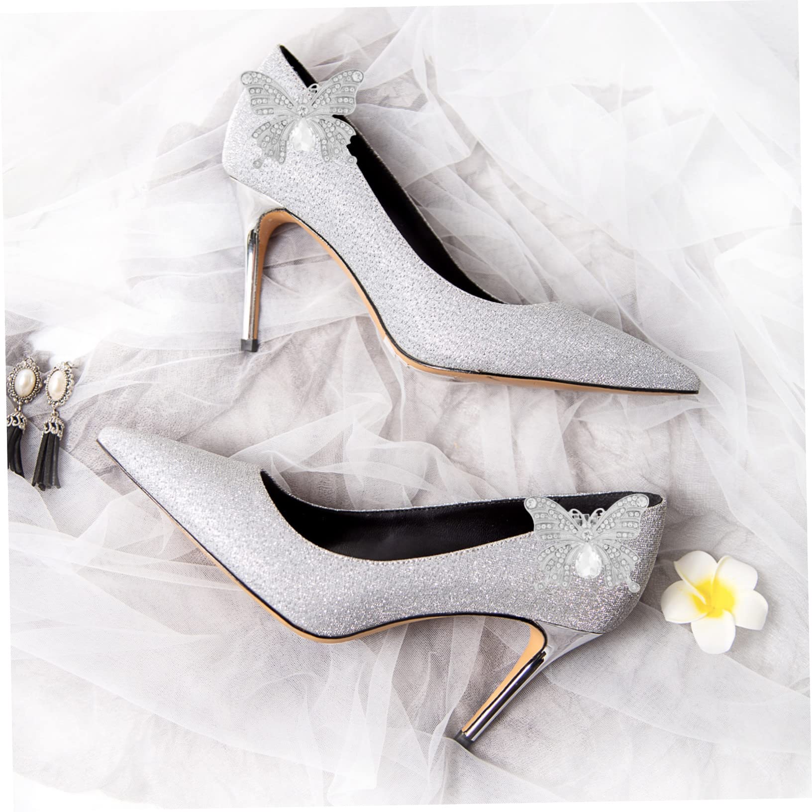 Clip per Scarpe con Decorazioni per Sposa e Matrimonio Accessori per Scarpe e Design Distintivo e Fashion Confezione