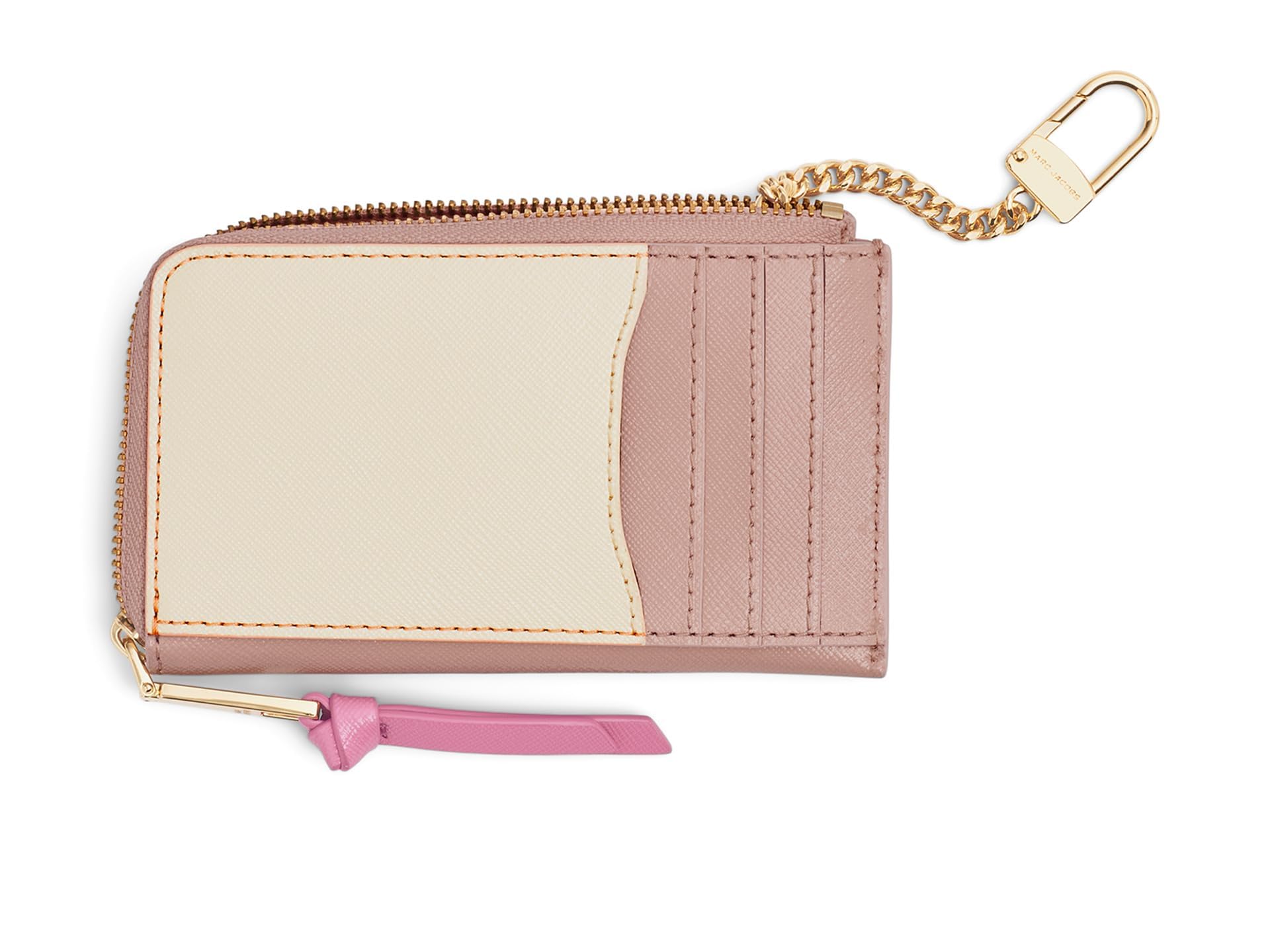 MARC JACOBS THE TOP ZIP MULTI WALLET ROSE MULTI