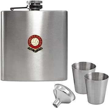 Knight. Southampton Football Club Hip Flask Gift Set, FG374