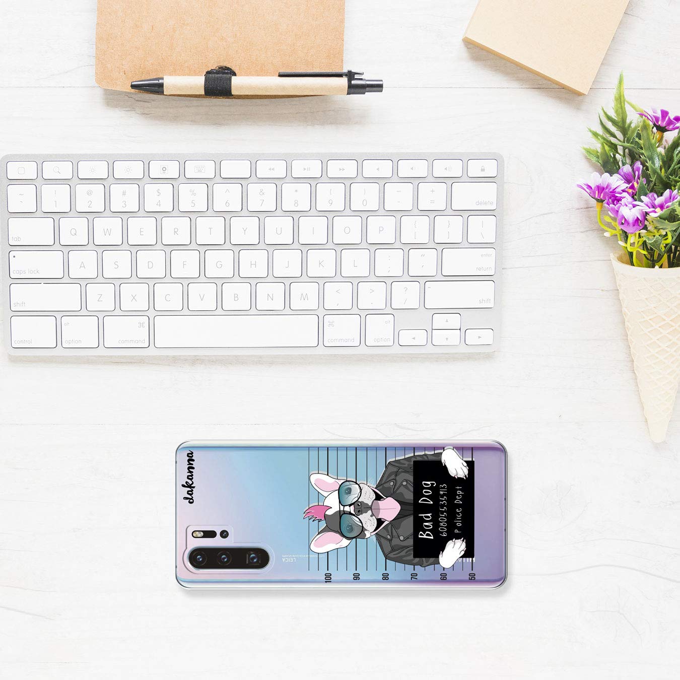 MEMAXELUS Coque Pour Huawei P30 Pro Coque, Paillettes Transparentes