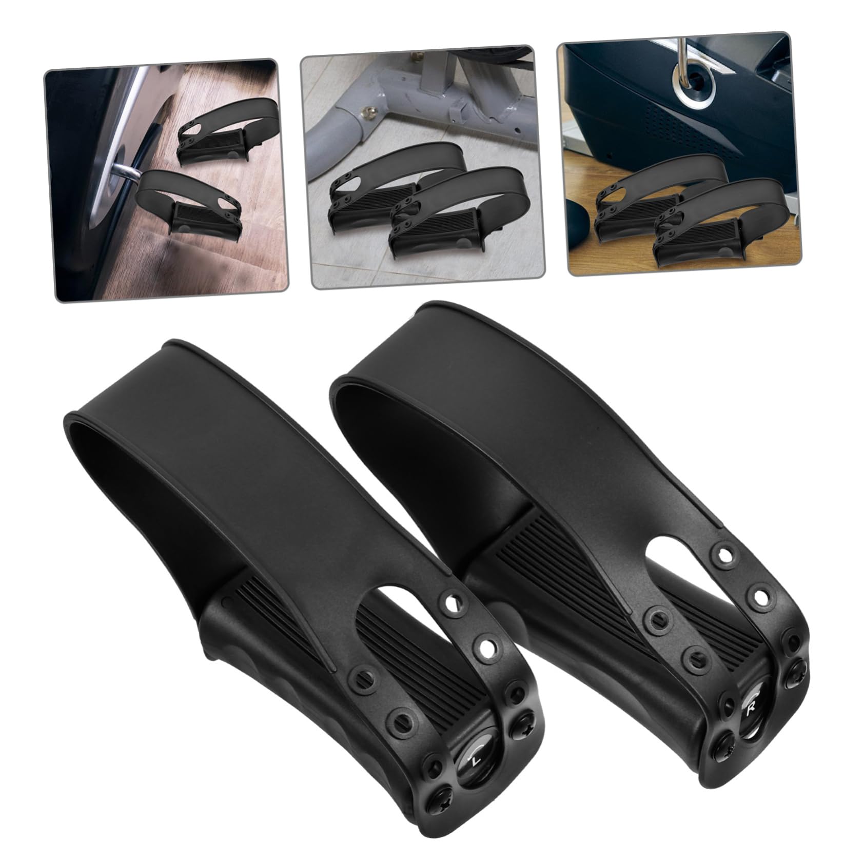 SUPVOX Pedales De Bicicleta Estática Bicicletas Estáticas para El Hogar Accesorios De Bicicleta Accesorios De Bicicleta Pedales De Bicicleta Reemplazables Piezas De Bicicleta De Interior