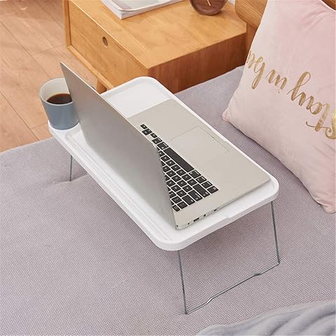 Foldable Laptop Table Laptop Stand Desk Bed Table Tray Lightweight Portable for Bed Couch Working Writing Drawing Eating