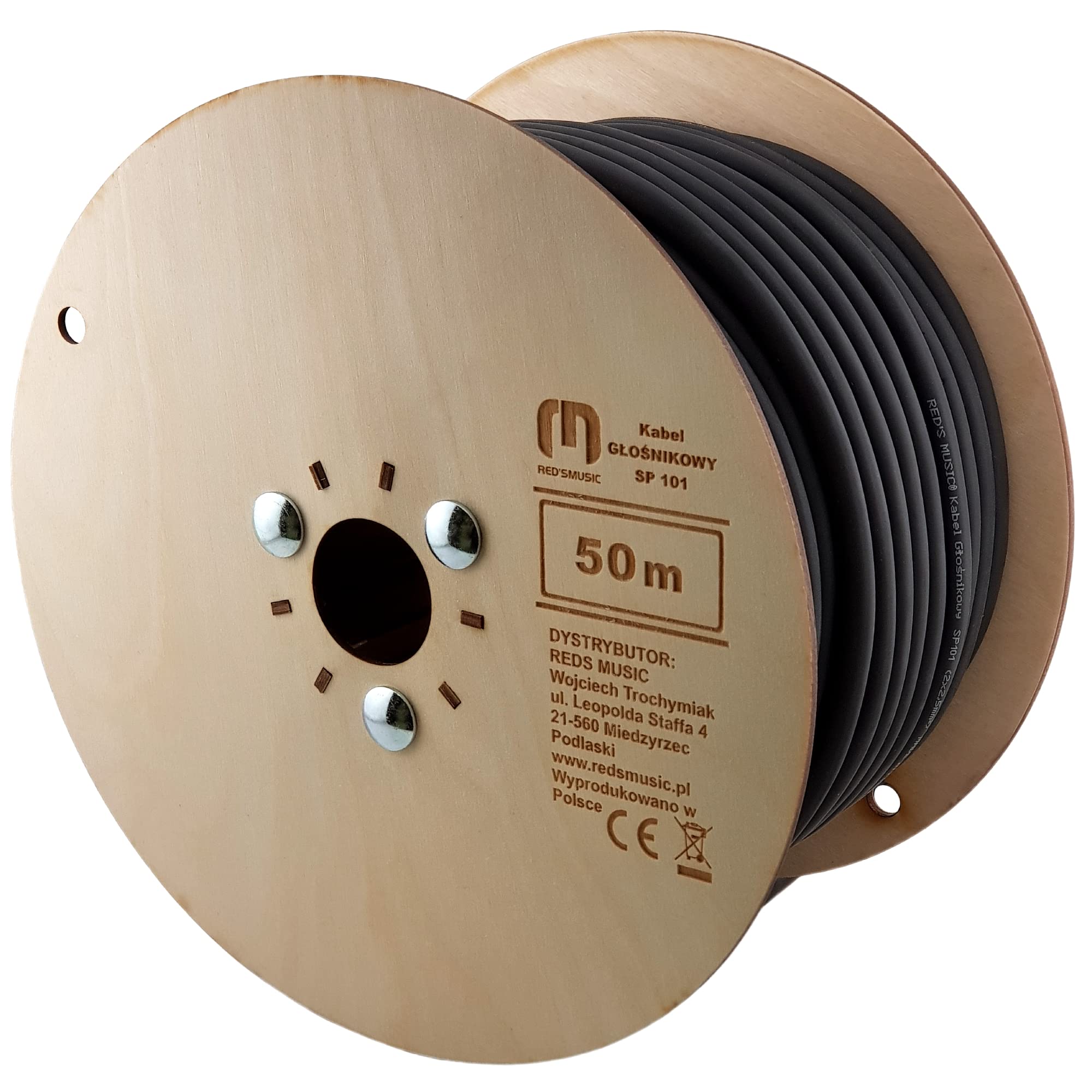 Cable de altavoz OFC Twinax PVC SP101 (2x2,5mm2) (50 m)