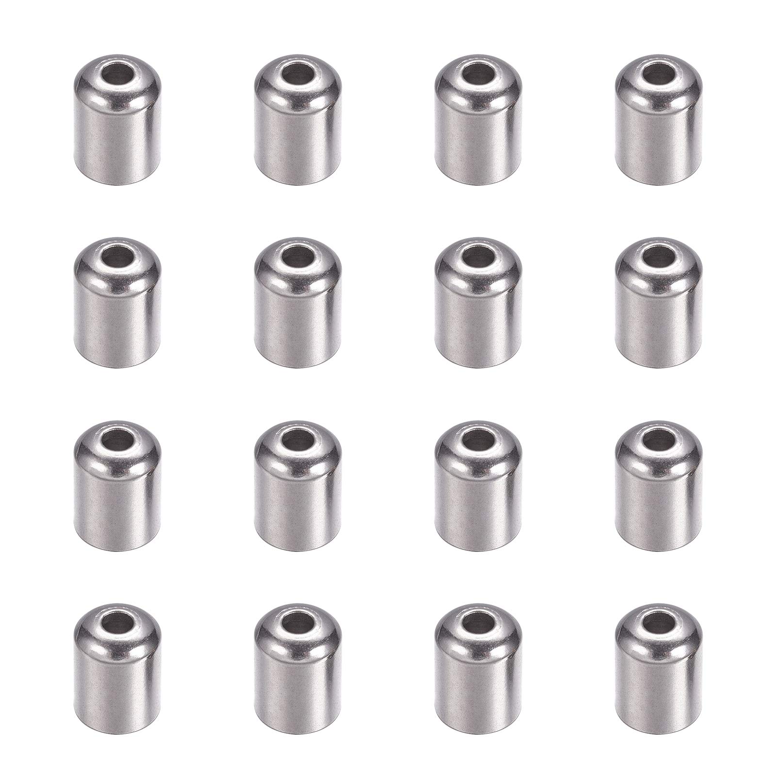 Embout de cordon en acier inoxydable durable pour créer vos bijoux