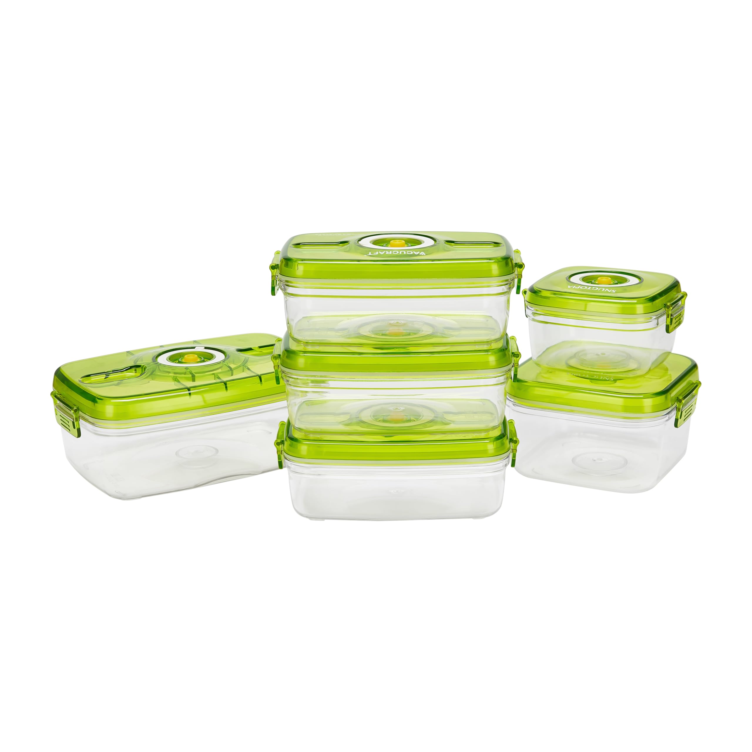 Amazon.com: SNUGTOPIA Food Storage Containers with Upgrade Vacuum