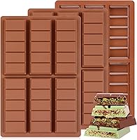 Vista 9 de Moldes de chocolate – Molde de barra de chocolate antiadherente, molde de chocolate de grado alimenticio profundo para pestañas, aperitivos de leche