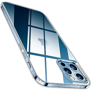 TORRAS Crystal Clear Compatible with iPhone 12 Pro Max Case 6.7 Inch 5G (2020 Release), [10X Anti-Yellowing] Ultra Thin Slim Shockproof Flexible TPU Silicone Phone Case, Crystal Clear