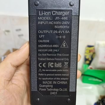 [Verified Fit] 29.4V Charger 5.5mm Plug, for 25.2V/24V Battery GoTrax G1 r, Ed.ge, No.va, GKS Pro Plus Lu.mios, FLA.sh, Ho.verfly, Re Mix, SRX A6 Mini,  Chrome, Flu.xx FX3 and More