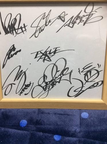 Amazon 確実本物 超貴重 Exile 2期初期メンバー全員 直筆サイン 色紙 Atsushi Takahiro アイドル 芸能人グッズ 通販