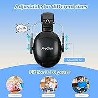 Vista 3 de ProCase Audífonos con Cancelación de Ruido para Niños Pequeños, Orejeras con Reducción de Ruido SNR 27dB, Protección Auditiva para Monster Jam