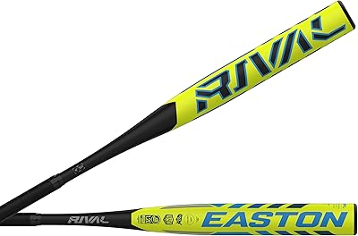 Easton | Rival Slowpitch Softball Bat | Approved for Play on All Fields | Loaded | 12 Barrel