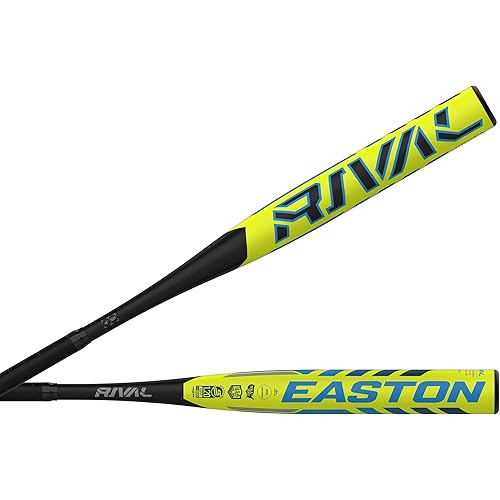 Easton | Rival Slowpitch Softball Bat | Approved for Play on All Fields | Loaded | 12" Barrel