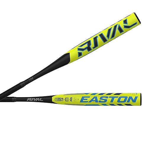 Easton | Rival Slowpitch Softball Bat | Approved for Play on All Fields | Loaded | 12" Barrel