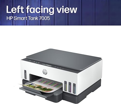HP Smart Tank Plus 7005 AiO, Stampante Serbatoio Ricaricabile Multifunzione a Colori, Fino a 12.000 Pagine nero e 8000 colore, Wi-Fi, Fronte e Retro Automatica, Bianca - 11
