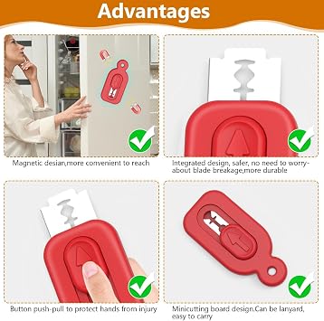 Pan Scoring Cutter - Easy to use sour scoring tool, bread cutting tool, retractable pan lame cutter | Multipurpose pan scoring blade, ergonomic sour bread scoring cutter for French bread dough pastry