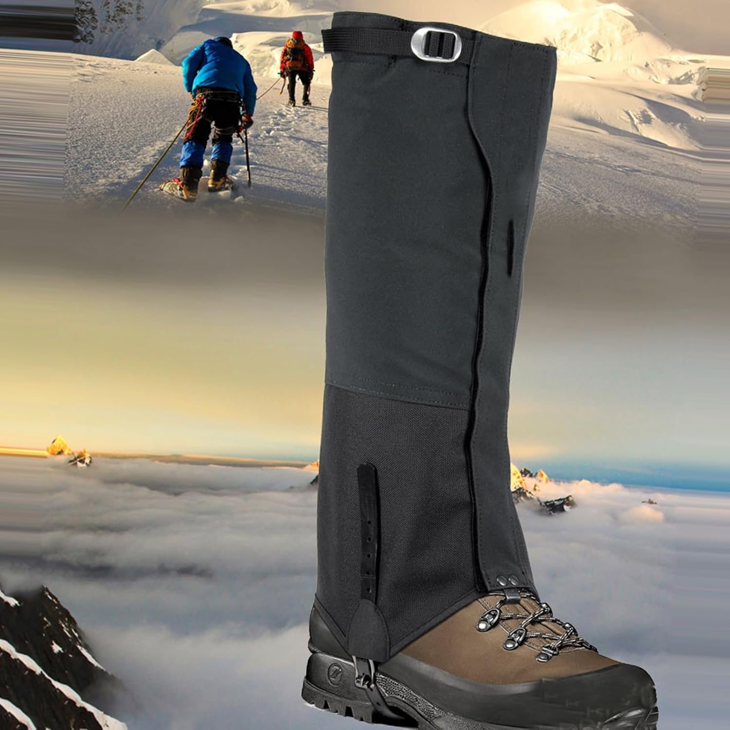 Leg Gaiters Outdoor Snow Gaiter,Puncture-Proof Leg Gaiters,Lightweight, Super Thin,Hunting Gear for Hunting Hiking Farm Working(Color2,X-Small)