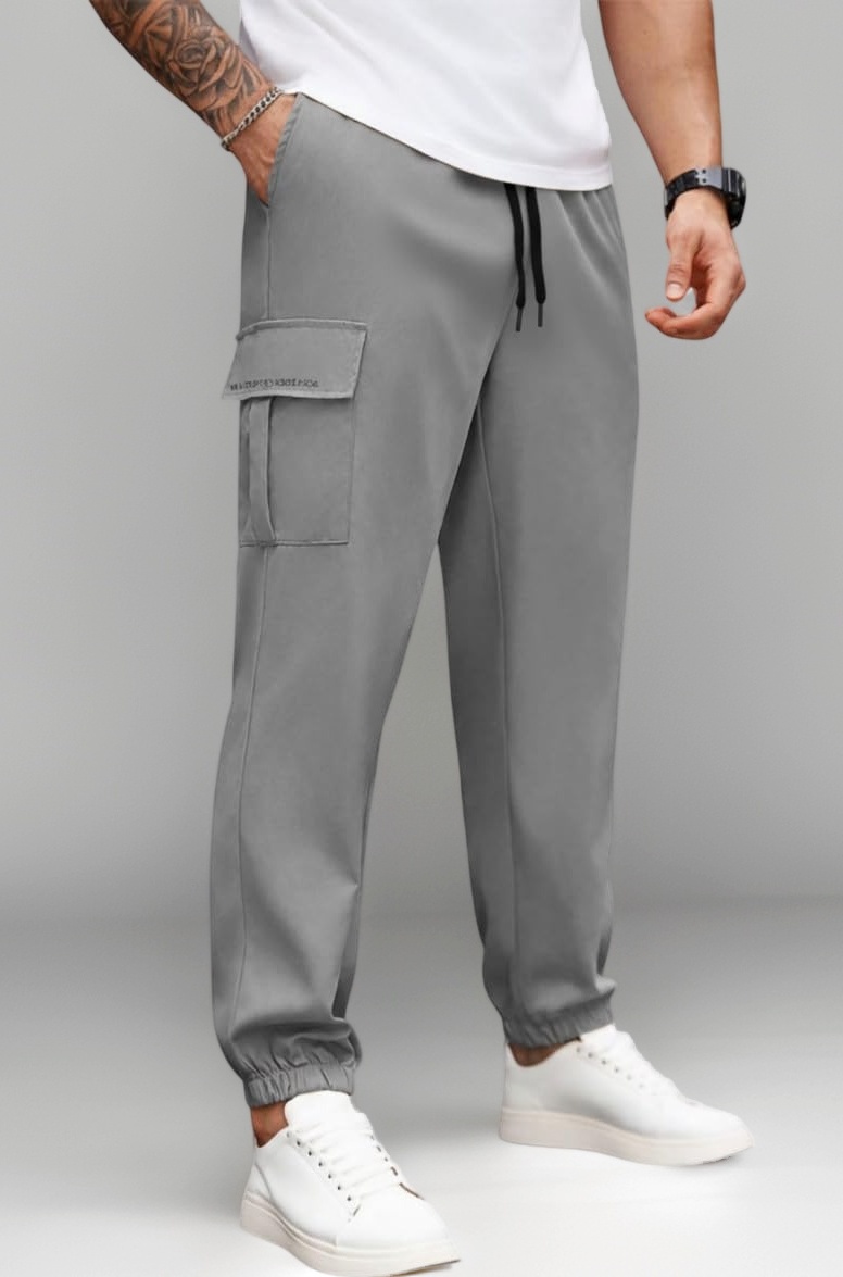 - Men's Track Pants|Cargo Pants|Cargo Jogger Stretchable Sports Gym Running Pants |Casual Loungewear