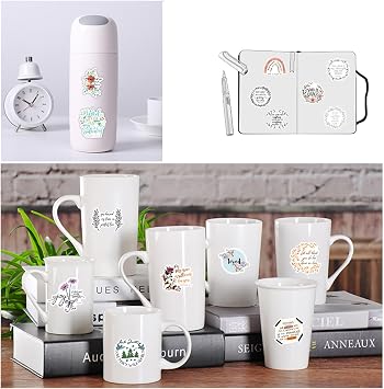 Copbopwn 100 PCS Bible Stickers, Christian Stickers, Inspirational Bible Verse, Vinyl Waterproof Jesus Stickers for Water Bottles, Skateboard, Luggage, Laptop, Journaling, Scrapbook, Easter Presents