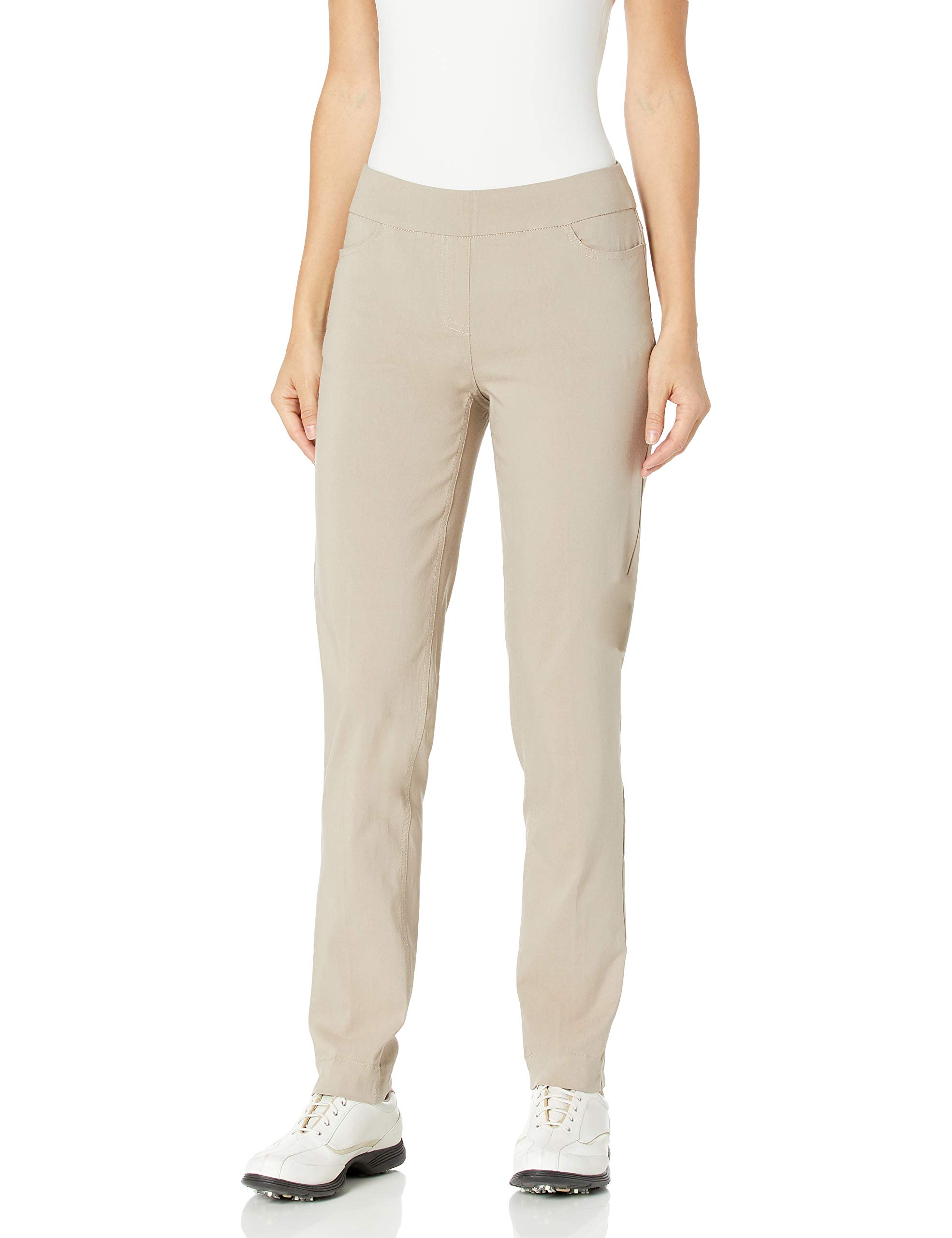 SLIM-SATION Damen Reguläre Schlupfhose mit geradem Bein und Taschen Women's Regular Pull-on Straight-Leg Pant with Pockets