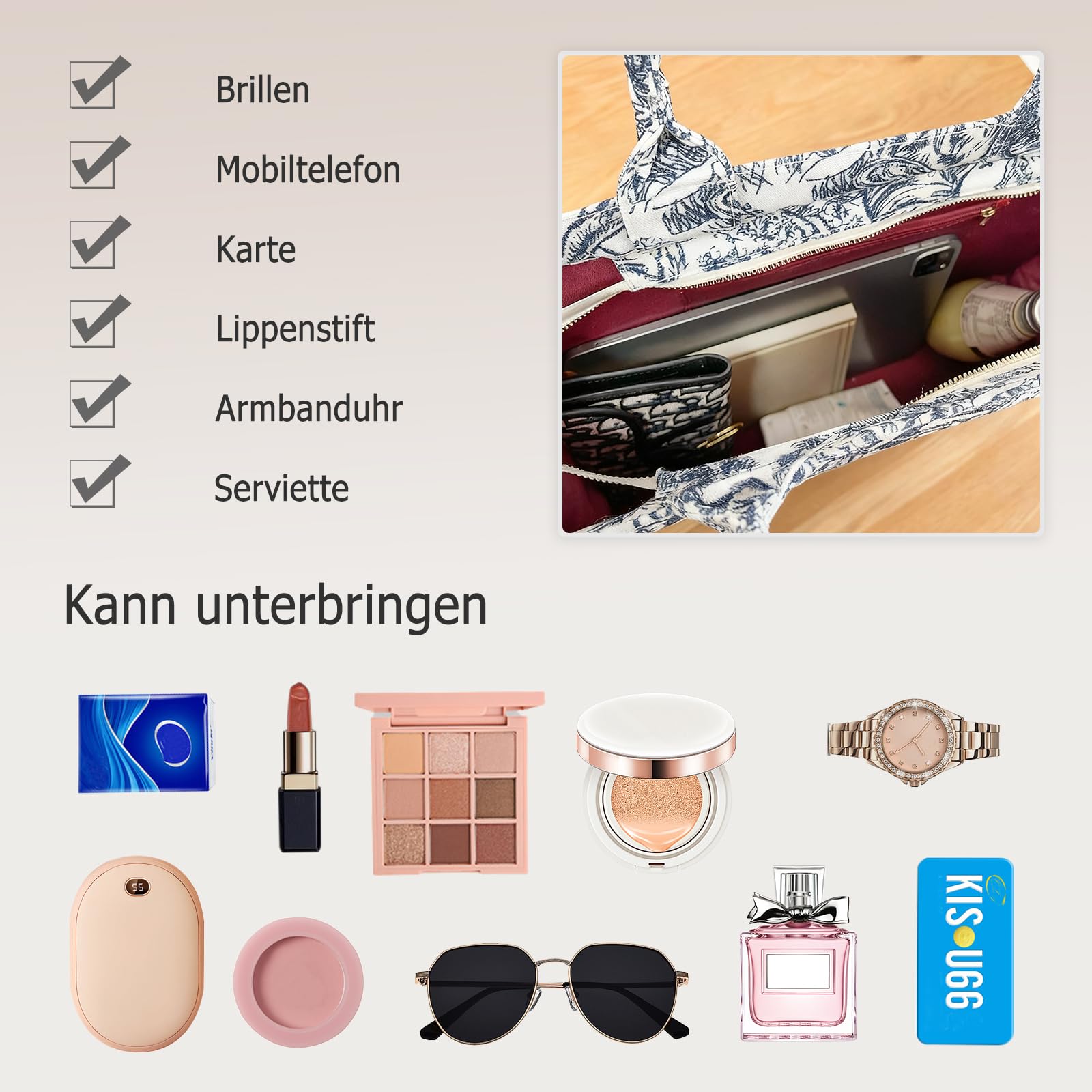 CORIOS Damen Laptoptasche Aktentasche mit Ethnischen Druckmustern Böhmische Schultertasche Sommer Strand Tasche Mode Elegant Tote Handtasche Canvas Henkeltaschen Tragetasche Blau