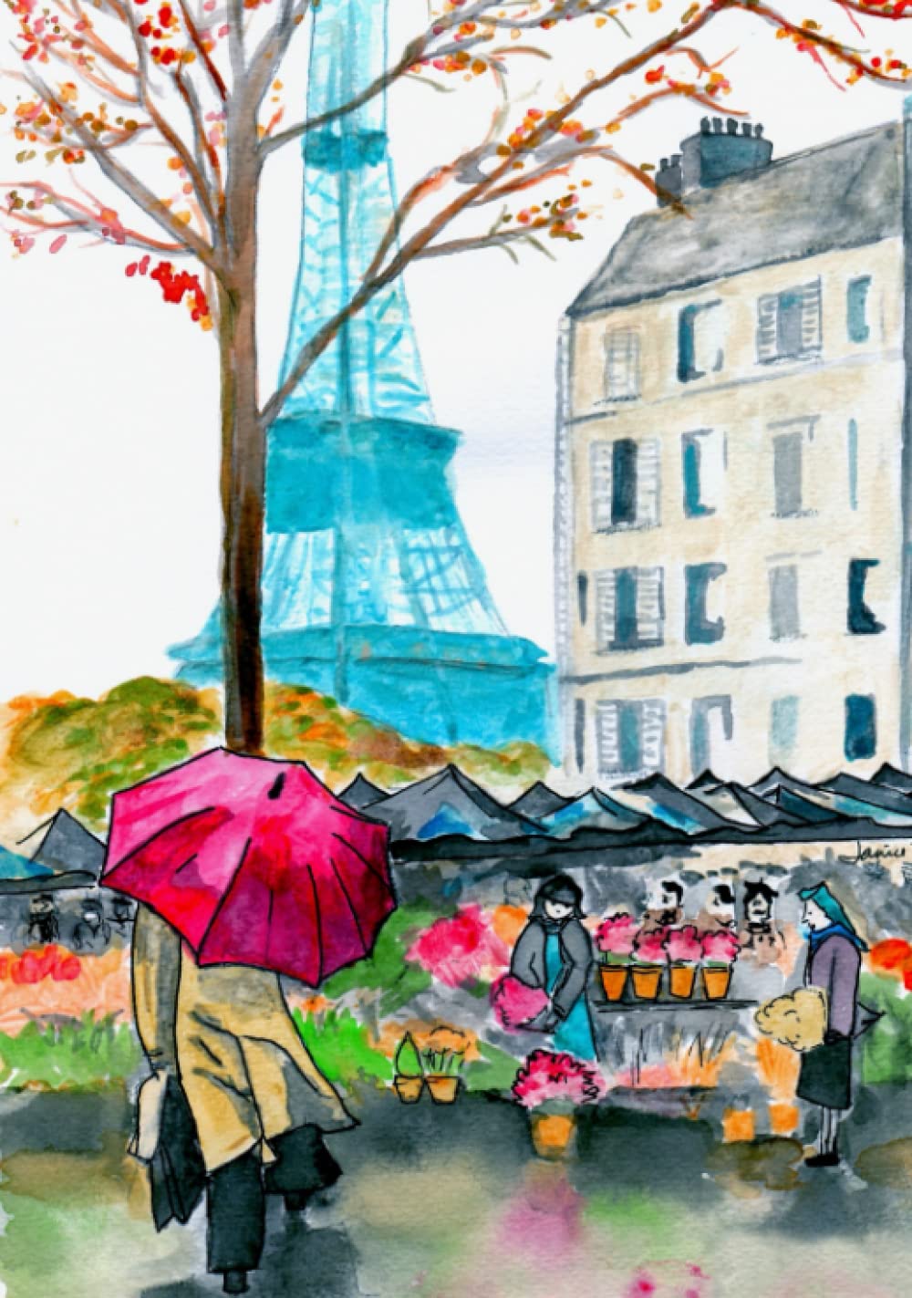 Paris Letters Planner: An undated perpetual planner from Janice MacLeod, the New York Times best selling author of Paris Letters