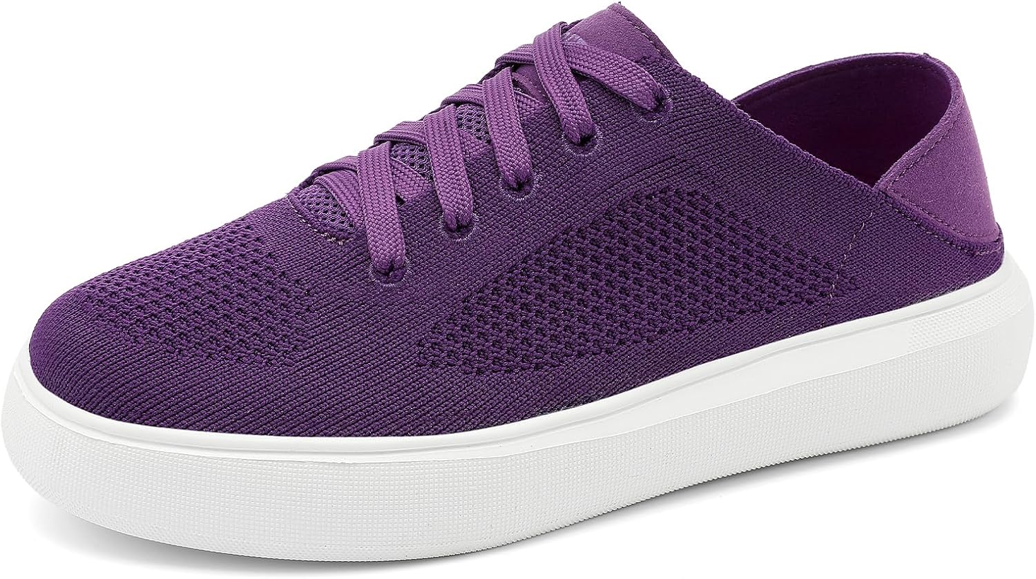 UBFEN Womens Fashion Sneakers Comfortable Slip On Shoes with Breathable Upper Lace-up Cozy Slipper for Work, Travel, Casual Outings - Image 8