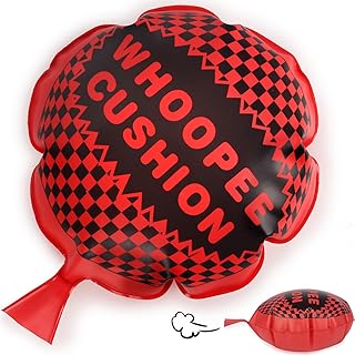 POPLAY Whoopee Cushion, 10 Inch Prank Toys for Novelty Party Favors Kids and Adults Fart Pillow Novelty Gifts