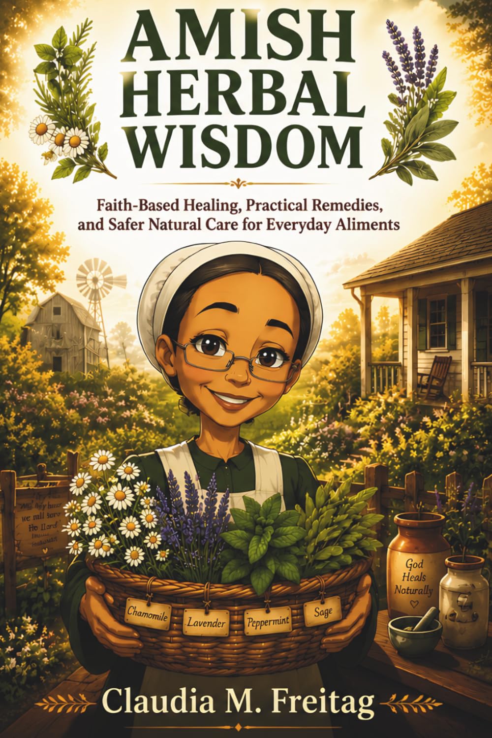 AMISH HERBAL WISDOM: Faith-Based Healing, Practical Remedies, and Safer Natural Care for Everyday Ailments