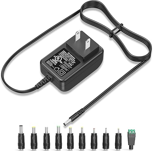 12.6V 1A 0.5A Cargador 1.0A Cable de alimentación Adaptador de CA 12.6W Fuente de alimentación conmutada DC 1000mA 500mA Transformador regulado con