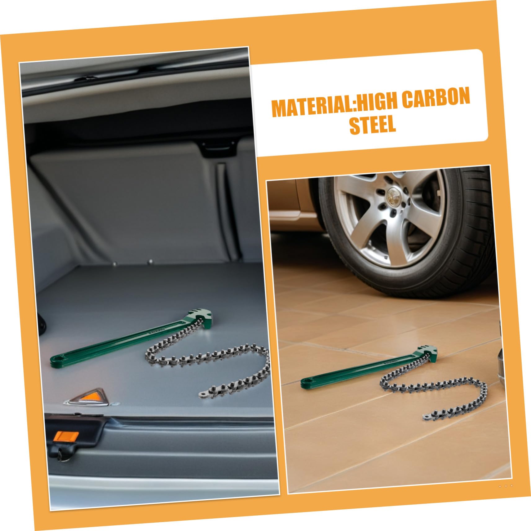 2 Pezzi Chiave A Nastro Per Catena Chiave A Gancio Per Filtro Olio Strumento Per La Rimozione Del Filtro Olio Motore