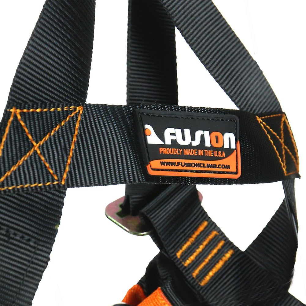 Fusion Climb Warrior Kids Full Body Climbing Rope Course Harness, Black, KH-201A-BLK : Sports & Outdoors
