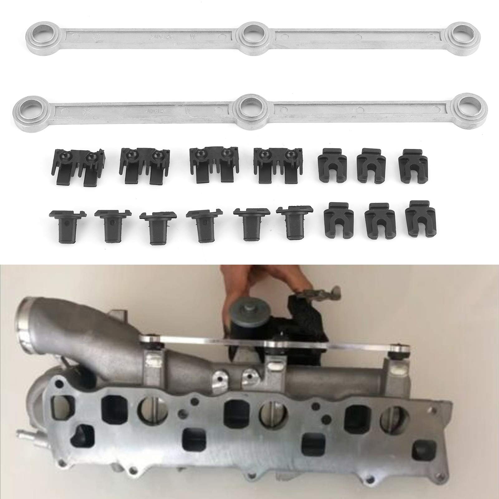 Runner-Pleuel, Ansaughauptverteiler-Runner-Pleuel 6420907737 Passend für Benz W164 ML / W166 ML OM642-Motor