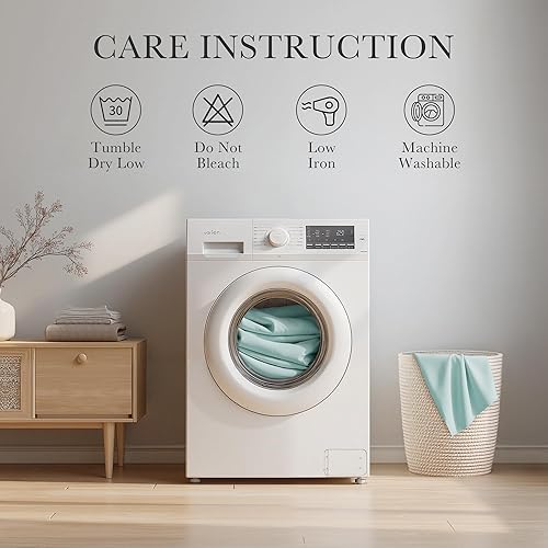 Miniatura 8 de PONY DANCE Juego de 2 paneles de cortinas opacas de 80 pulgadas de largo, con aislamiento térmico y ojales sólidos para puerta de dormitorio