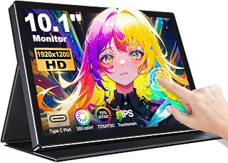 Portable Touch Monitor, 1920x1200 IPS Touch Screen (10.1inch)