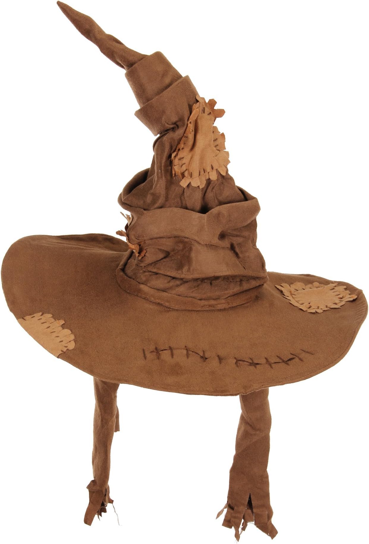 elope Harry Potter Sorting Hat Costume Accessory - Faux Suede, Adjustable, Wired Rim, Officially Licensed, Patches & Straps