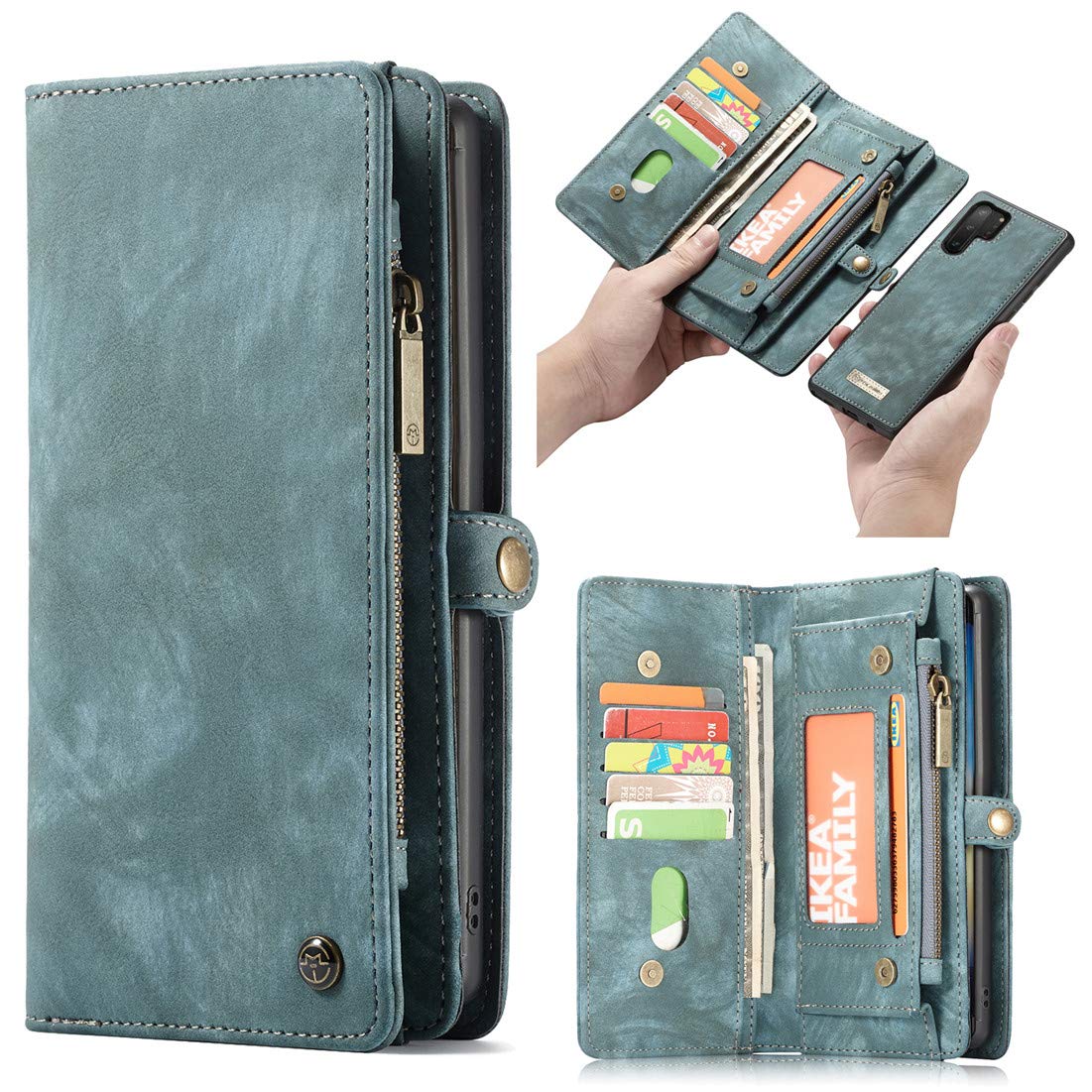 Amazon.co.jp: Galaxy Note10 Plus ケース Galaxy Note 10+ 分離式多 